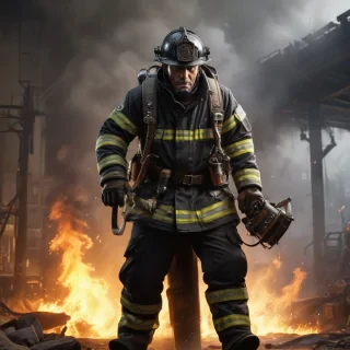 wallpaper fireman