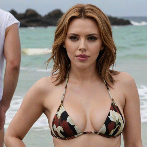 scarlett johansson bikini ai
