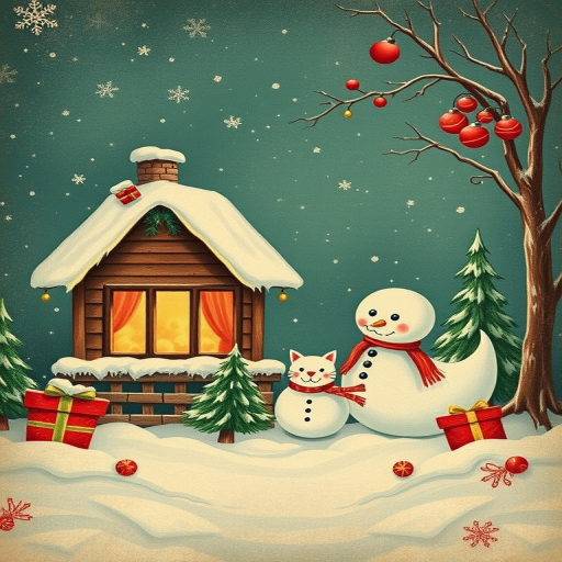 free printable vintage christmas images