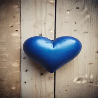 blue heart