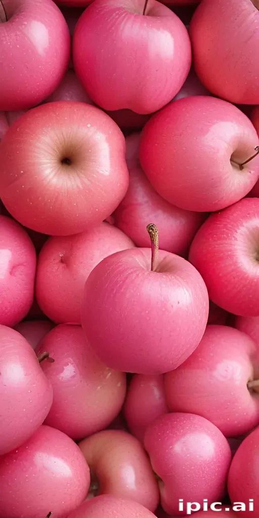 pink apple wallpaper