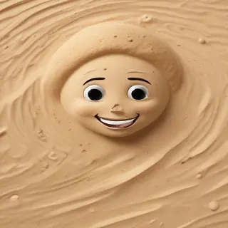 cartoon sand