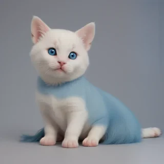 cute blue