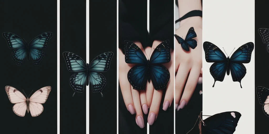 dark butterfly aesthetic