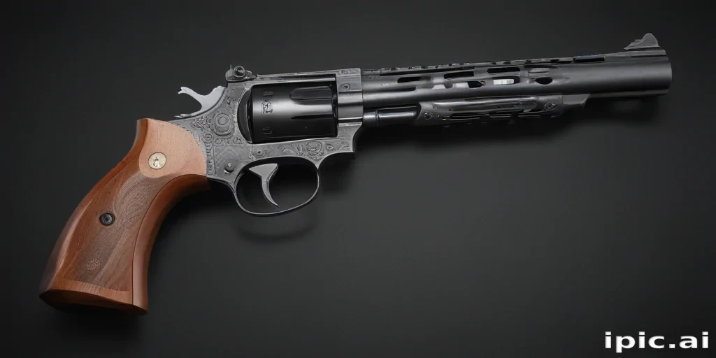 gun with no background