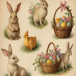 easter vintage images