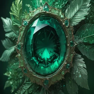 emerald green bg