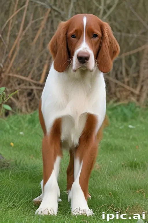 irish red and white setter