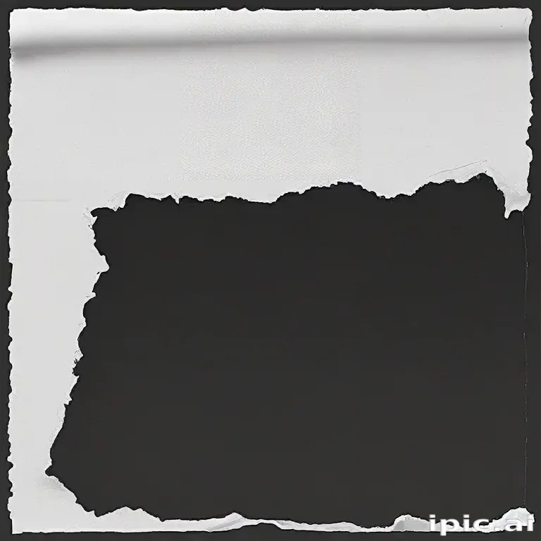 transparent ripped paper png