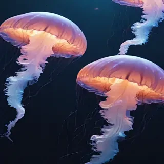 aesthetic jellyfish wallpaper