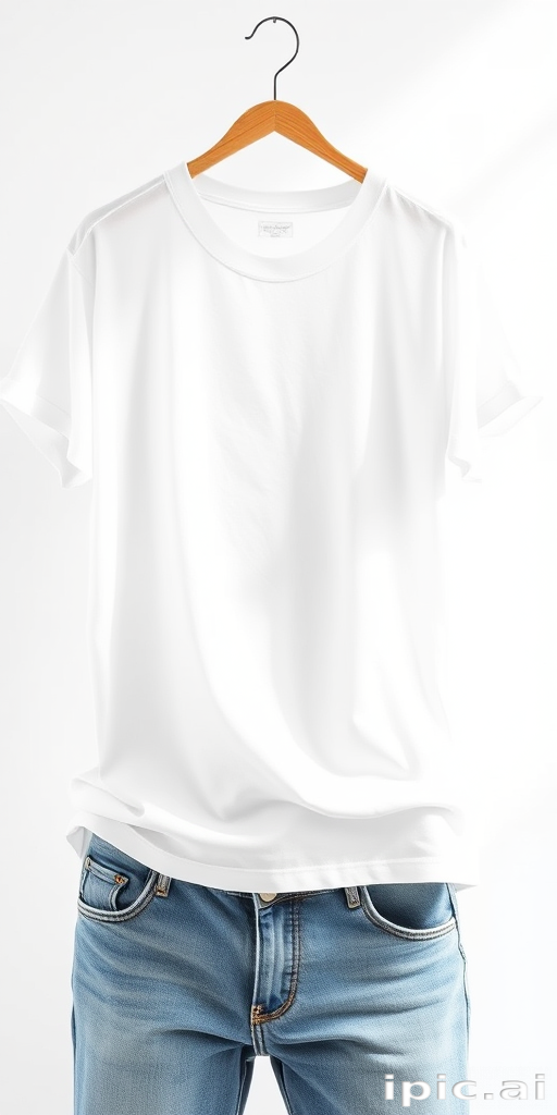 white t shirt transparent