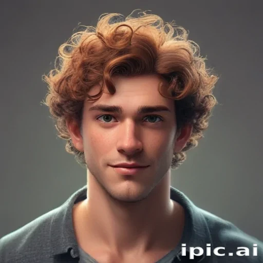 popular male cartoon characters with curly hair