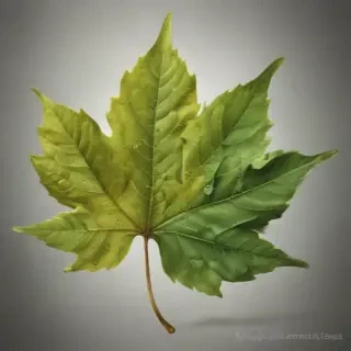 leaves no background