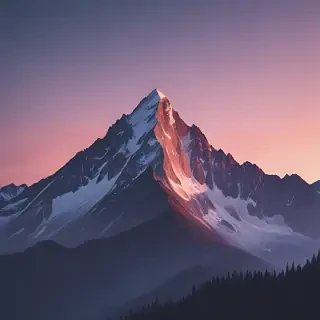 aesthetic mountain wallpaper