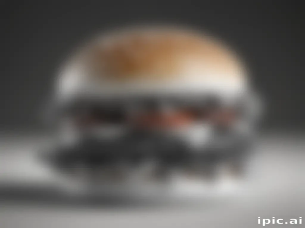 hamburger clipart black and white