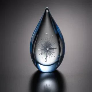 water drop transparent