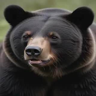 black bear png