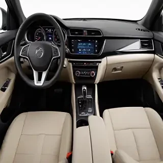 inside car background