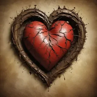 heart broke wallpaper