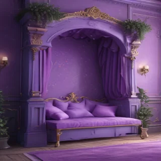 kawaii purple wallpaper