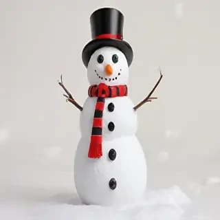 png snowman