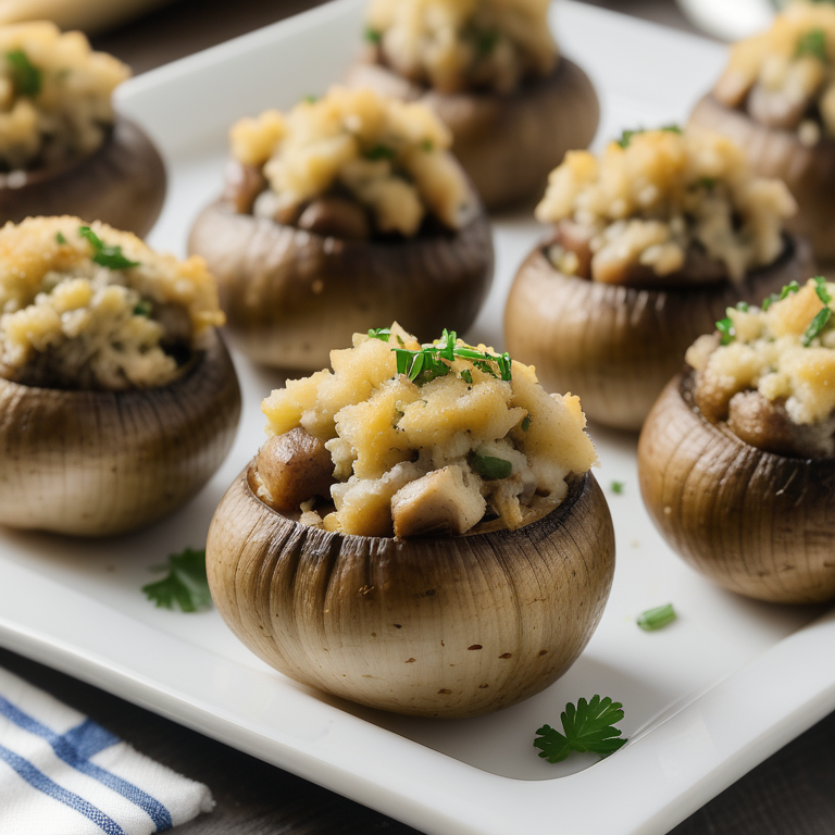 stove top stuffing stuffed mushrooms