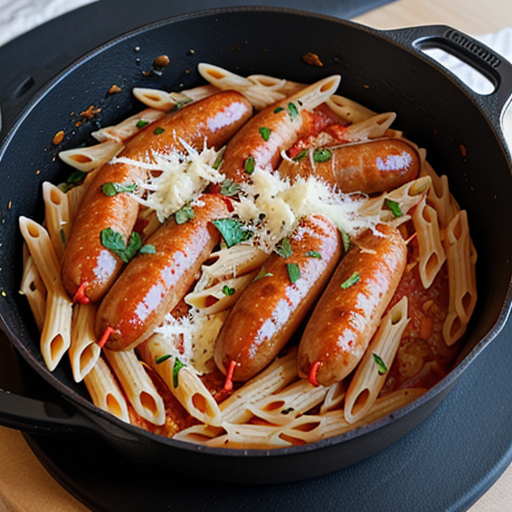 one pot smoked sausage pasta