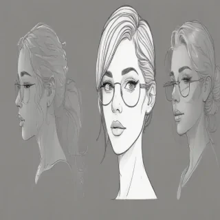 transparent line art