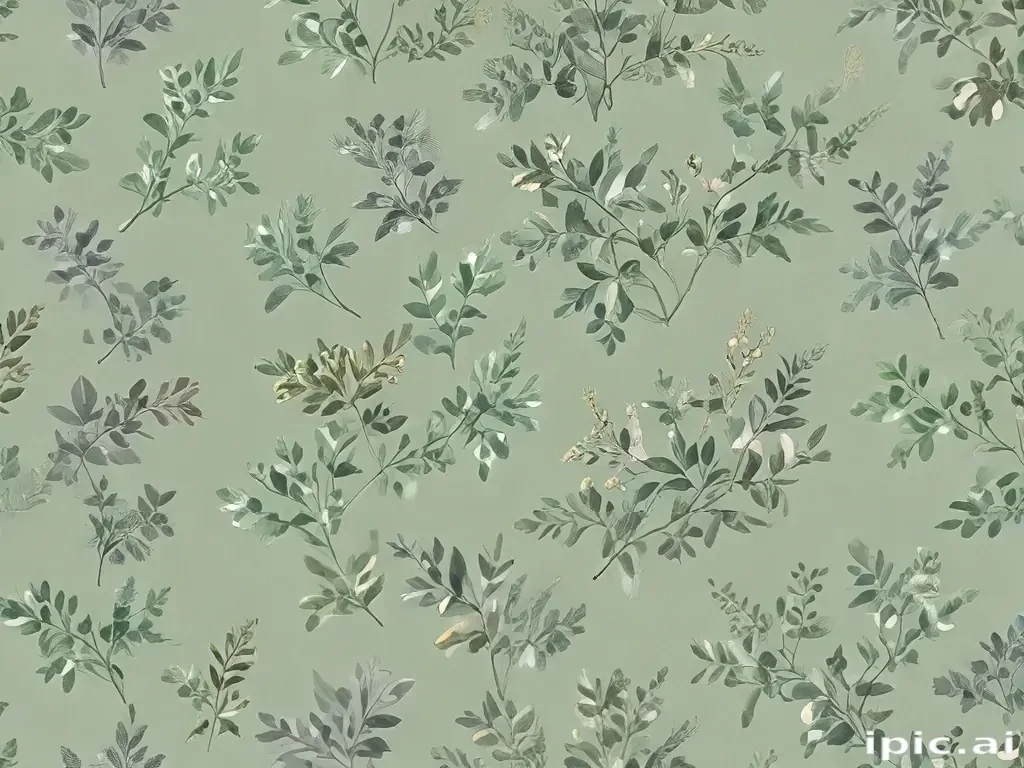 sage green background aesthetic