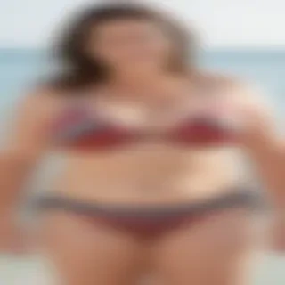 mature chubby bikini