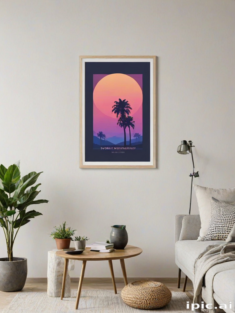 framed art mockup