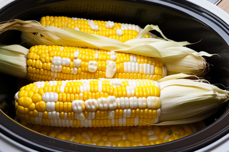 corn on the cob in a crock pot