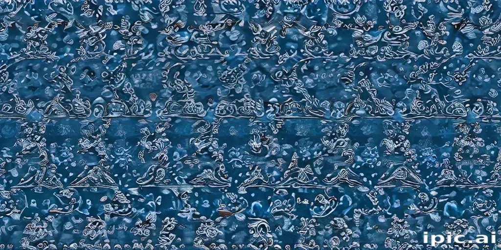 blue pattern background