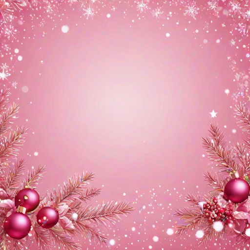 christmas background pink