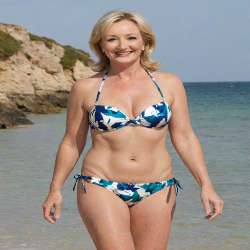 carol kirkwood in a bikini