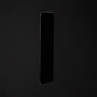 black background phone