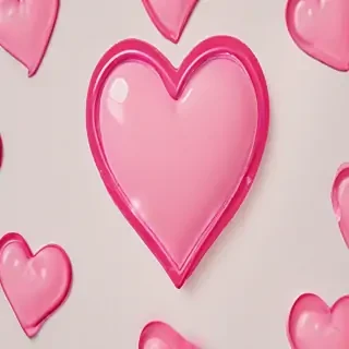aesthetic heart background