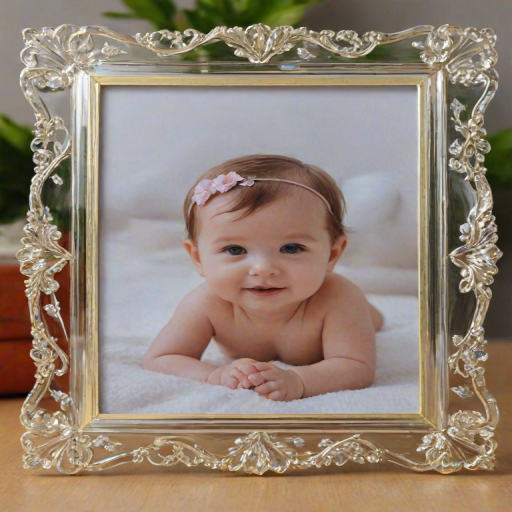 transparent photo frame