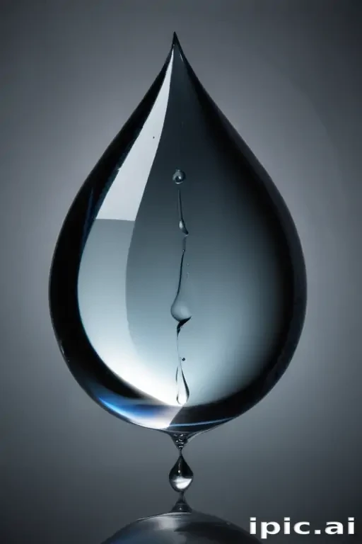 water drop transparent