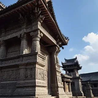 temple background