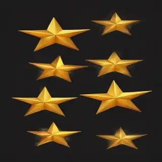 golden star png