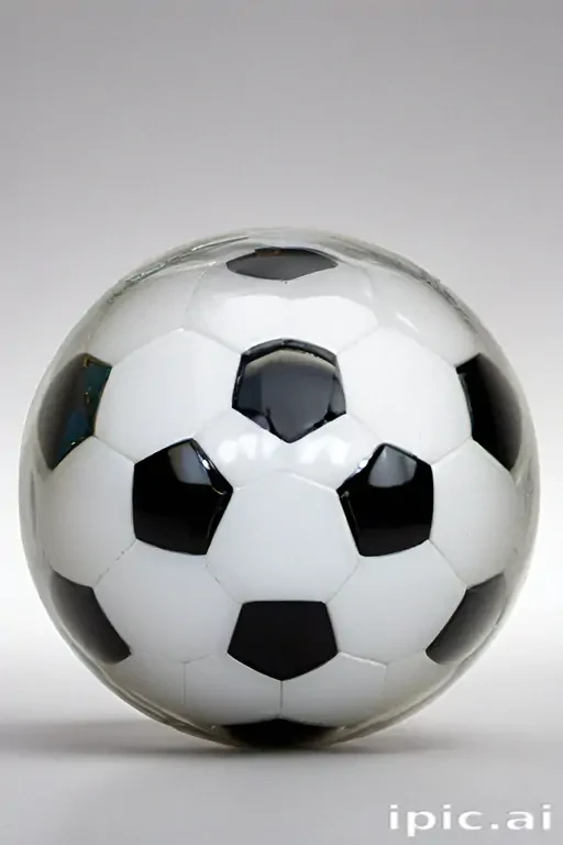 transparent soccer ball