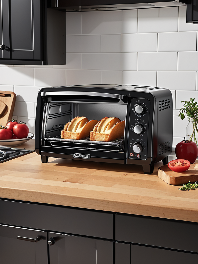 instruction manual for black and decker toaster oven