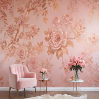 pastel rose gold aesthetic