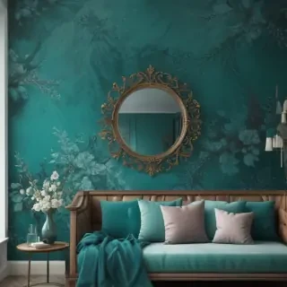 aesthetic teal wallpapers