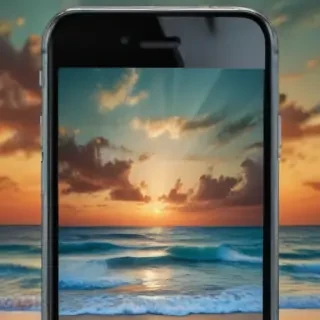 beach screensaver iphone