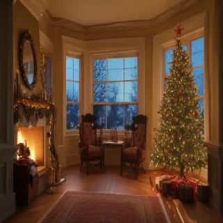 christmas outline