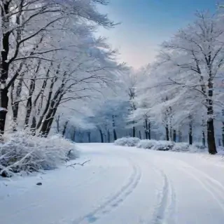 january background