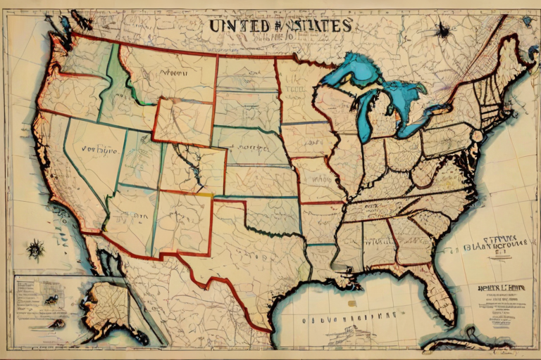 map of the united states