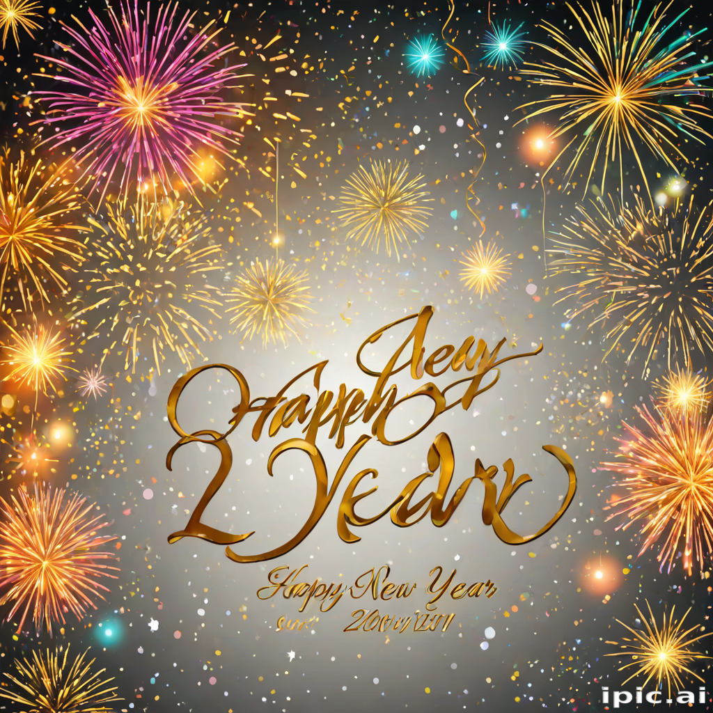 background happy new year